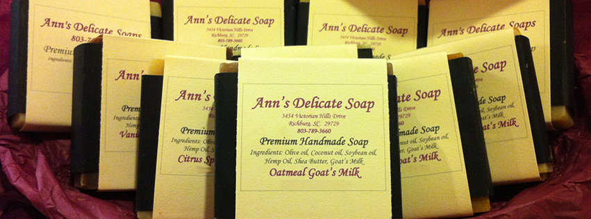 Ann's Delicate Soap brand cover artwork