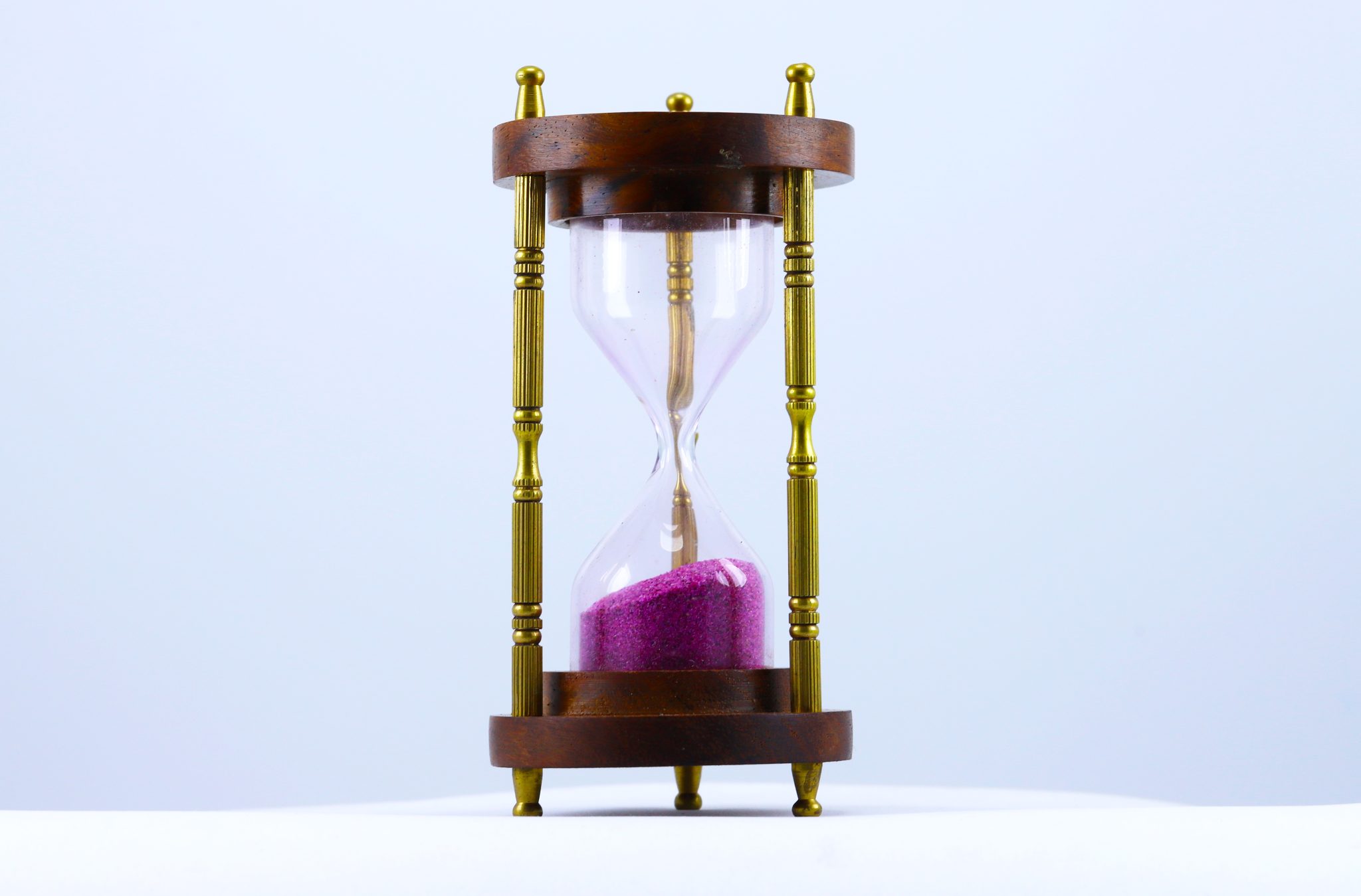 Stopwatch on a desk