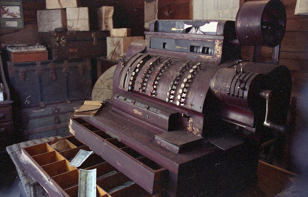 Retail checkout counter