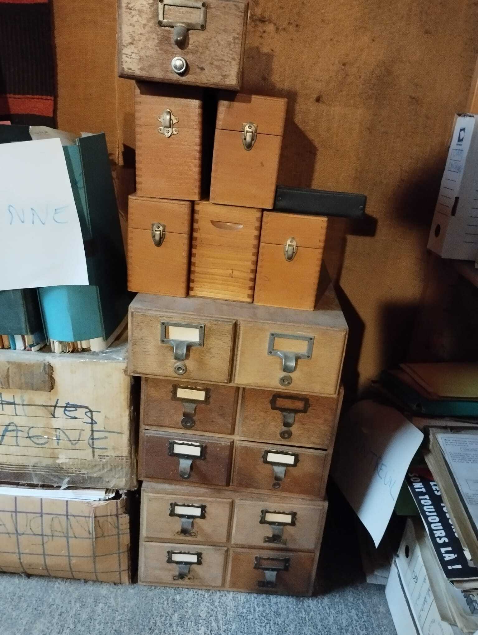 Organized archive binders