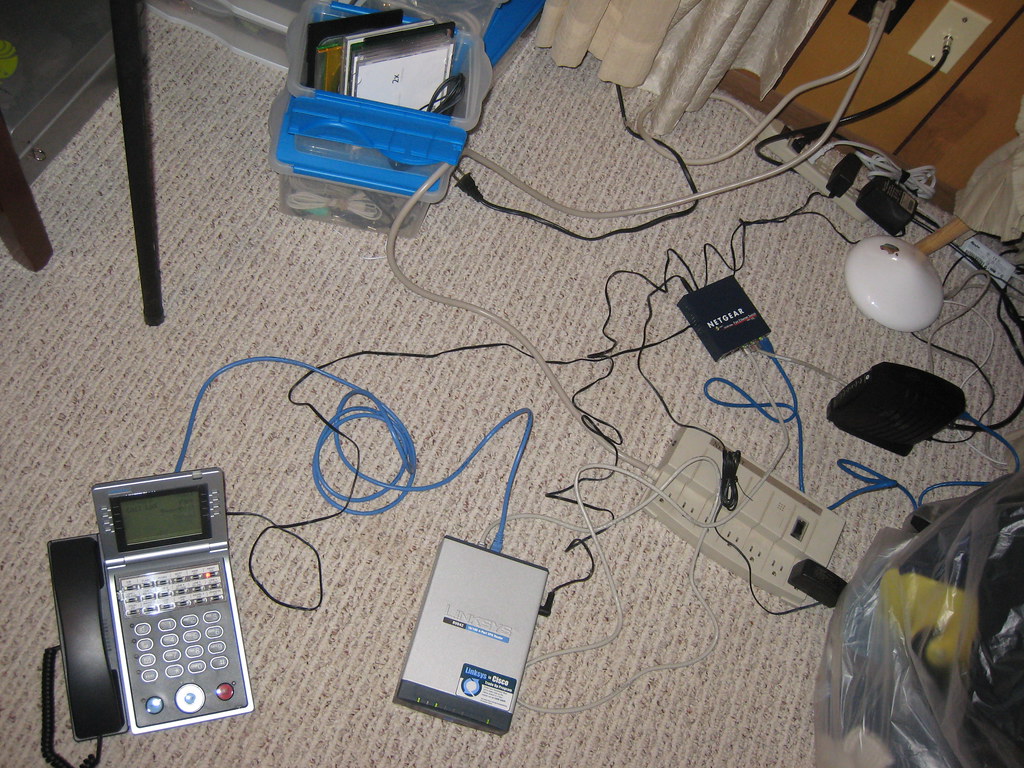 Office desk phone and telephony equipment