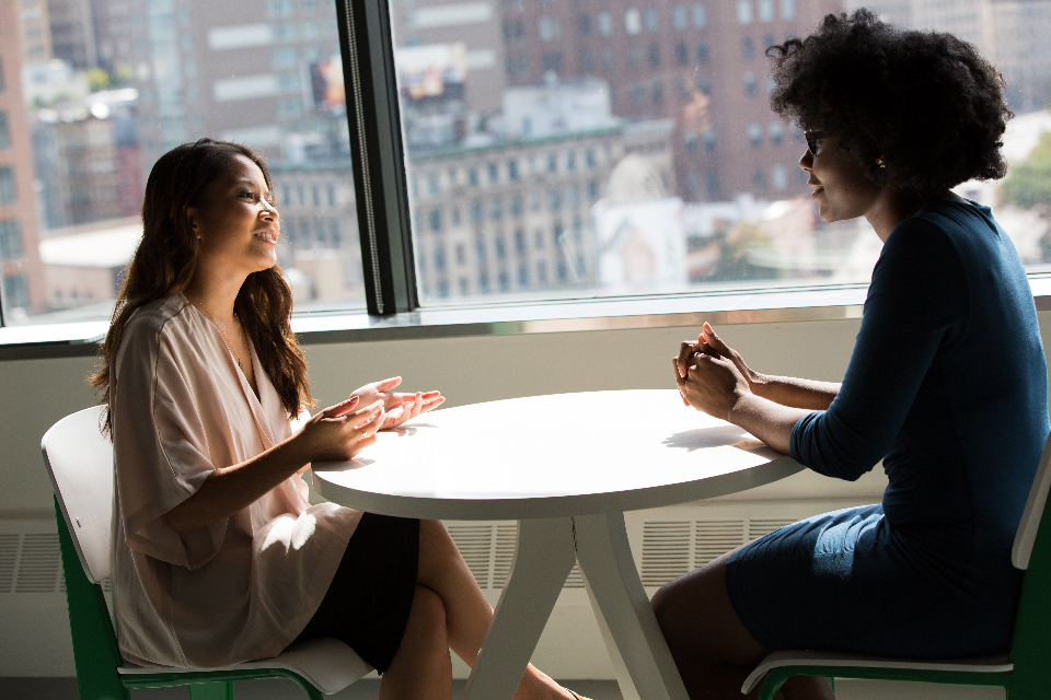 Colleagues in a business meeting