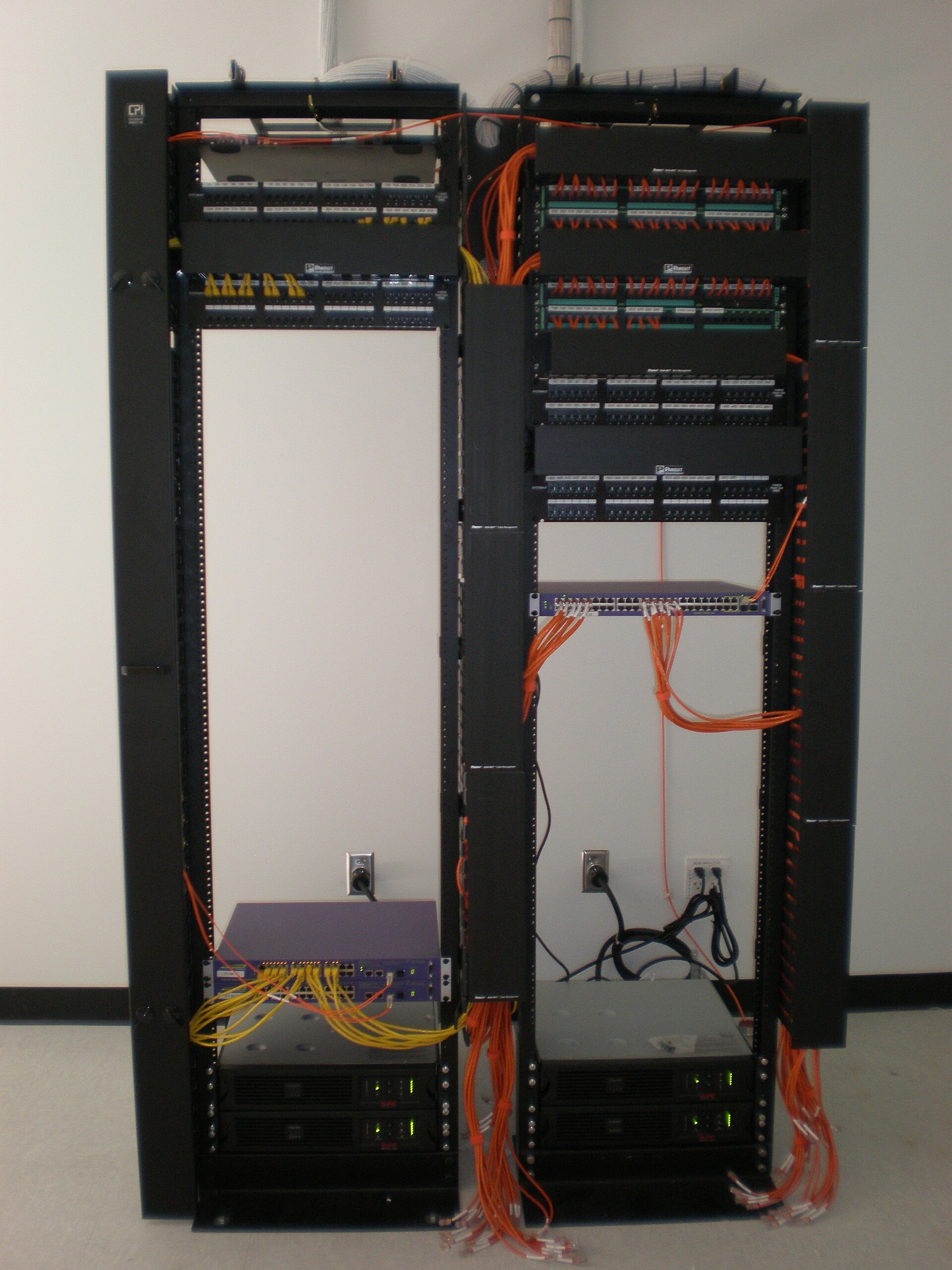 Panduit Pan-Net Cable Management System front