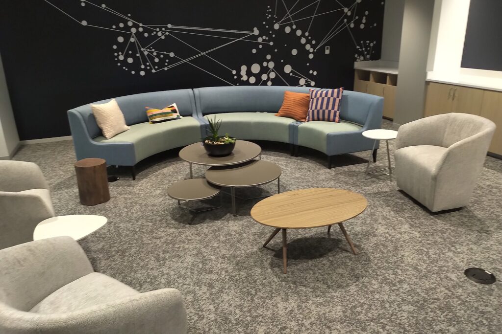 Office reception area Schrodinger, Inc.