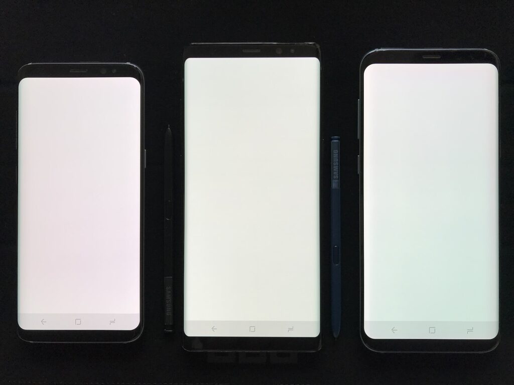 Smartphone (screen on)