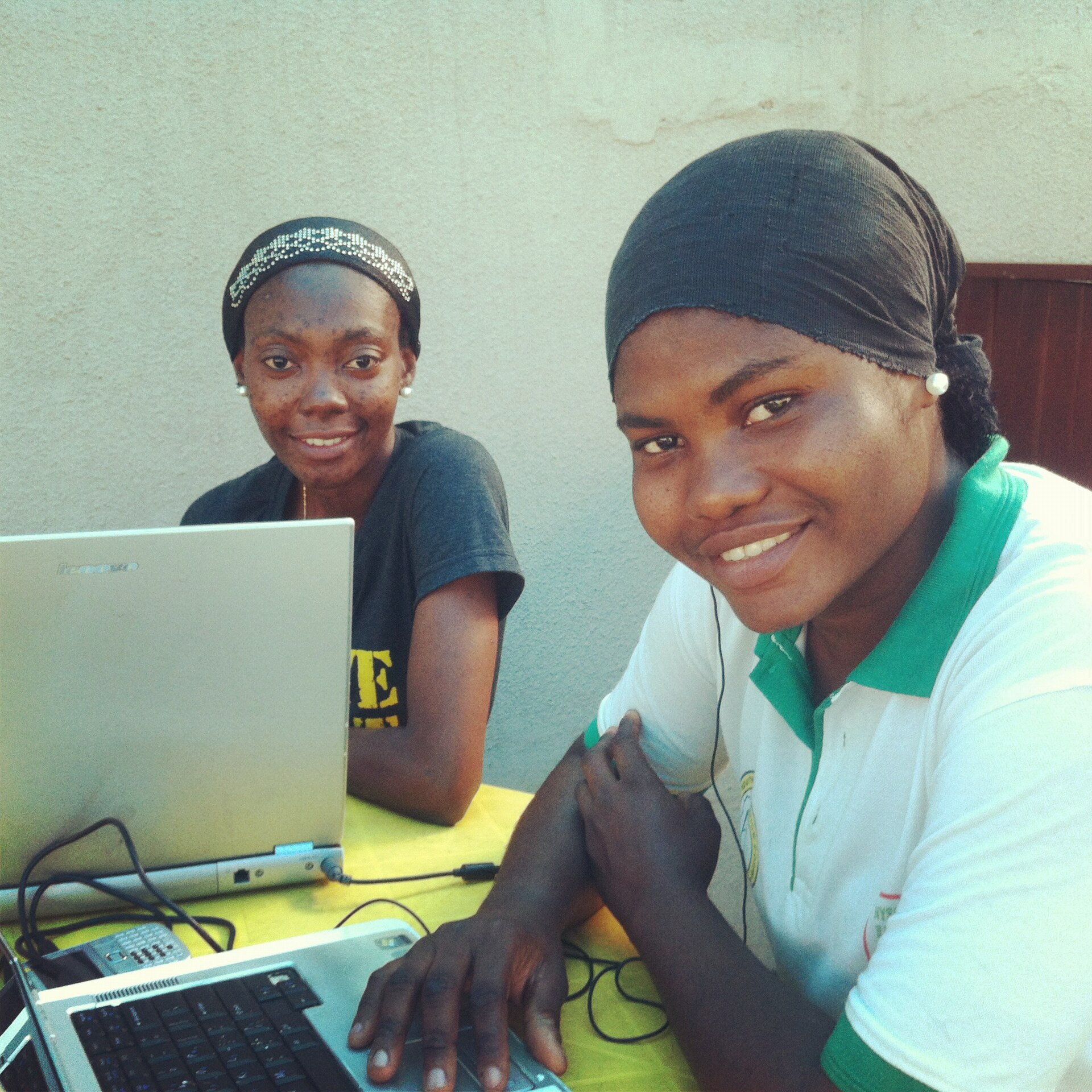 Mariam and Uche, a statistician and a software developer in Lagos (8102029130)