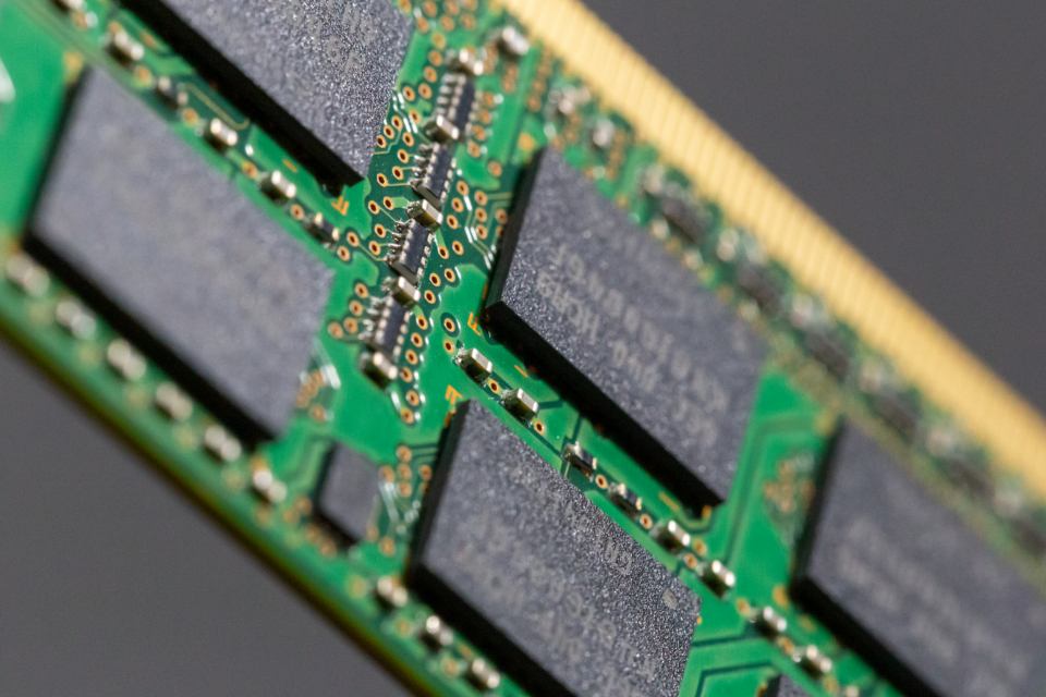 A green RAM memory module